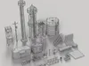 3D model Post Apocalypse Refinery Survivor Kit - Modular Kitbash VR ...