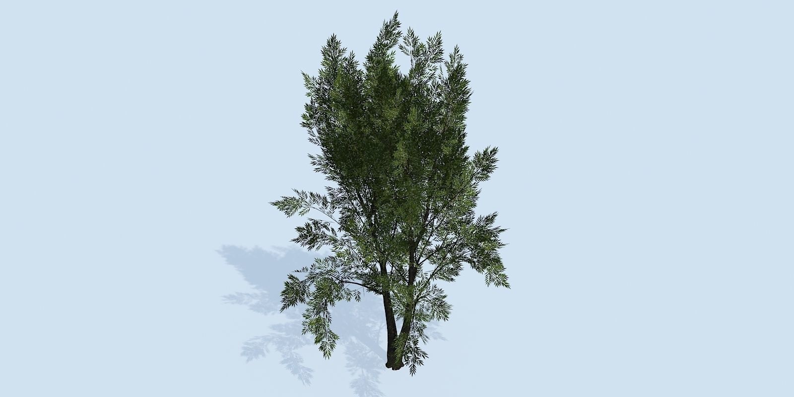 Lowpoly 3Dmodel tree VR AR game 3LOD number42-51 Low-poly 3D model_2
