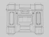 Sci Fi Military Storage Crate PBR 3D model | CGTrader