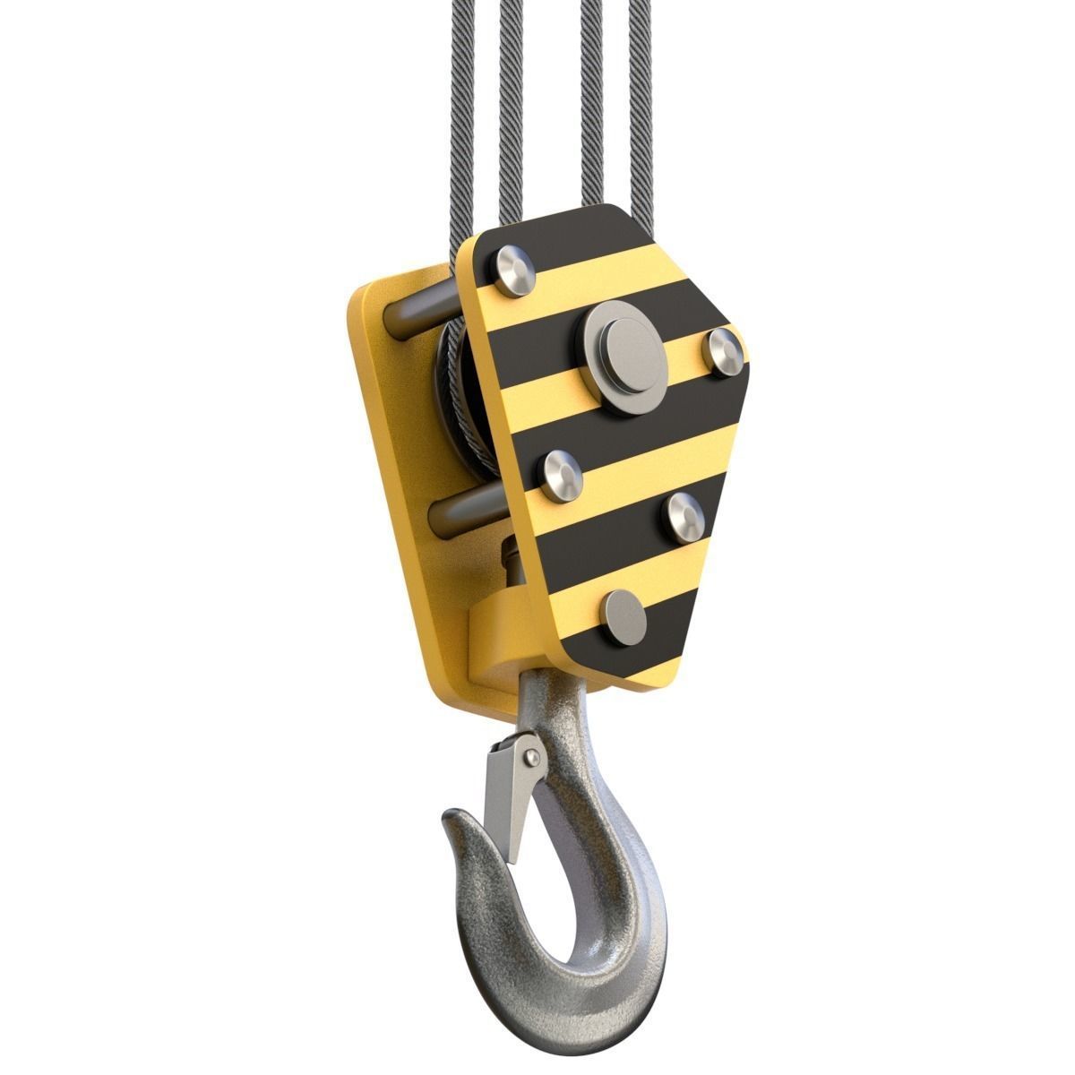 Crane Hook 3D model