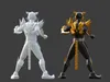 Kamen Rider Tigre - Kamen Rider My-Th 3D model rigged | CGTrader