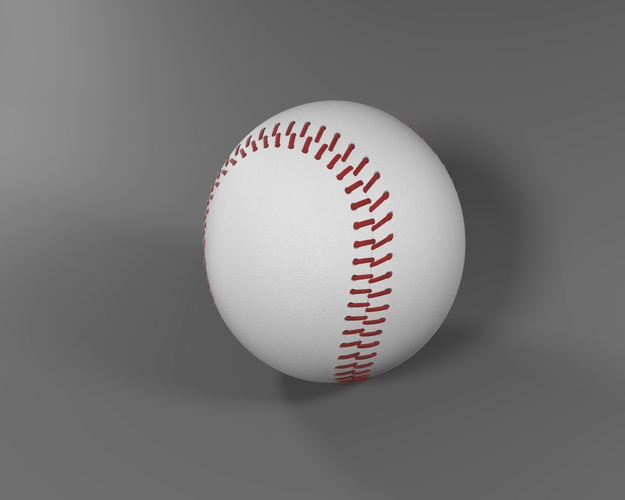 Baseball 3D model