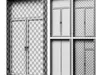 Windows and Doors With Wooden Frame 3D model | CGTrader