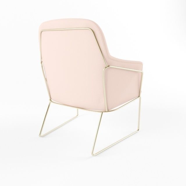 Frame Armchair 3D model_1