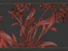 GD26 Orchid Cattleya Red Brazilian Orchid 3D model | CGTrader