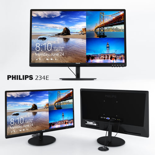 PHILIPS 234E 3D model