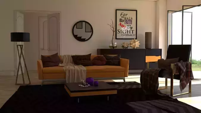Interior Design Render