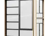 Windows and Doors Wooden Frame Set 5 3D model | CGTrader