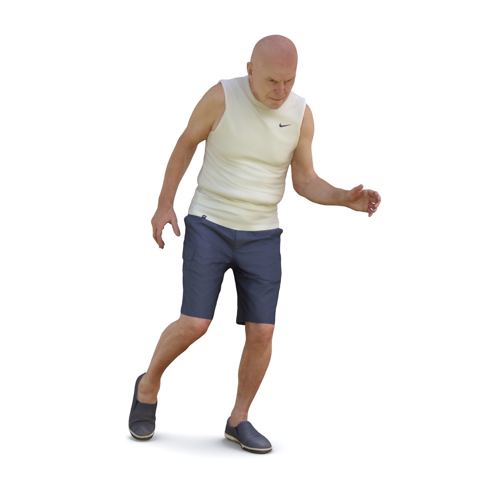 People Park Collection x20 Low-poly 3D model_31