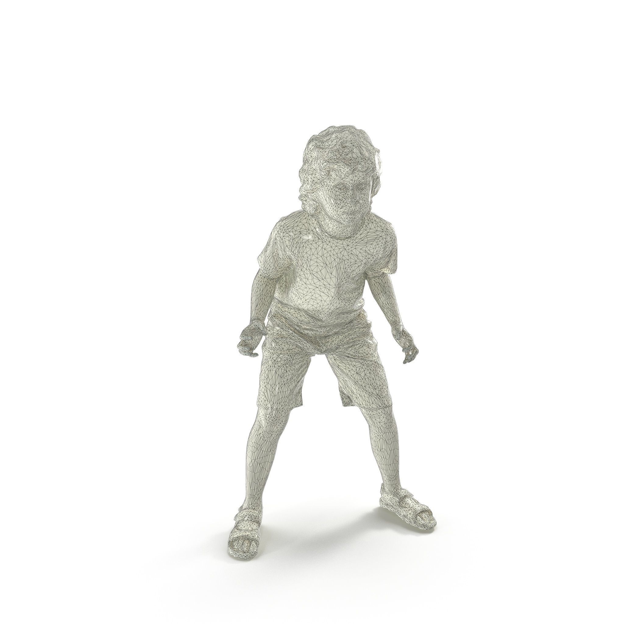 People Park Collection x20 Low-poly 3D model_24