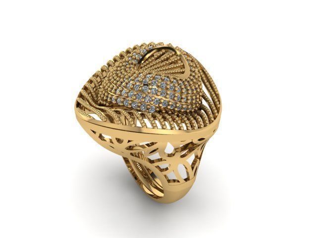 Ring R0164 3D print model_1