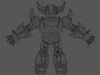 3D model Cute Cartoon Robot Character - Rigged Low Poly VR / AR / low ...