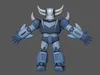 3D model Cute Cartoon Robot Character - Rigged Low Poly VR / AR / low ...