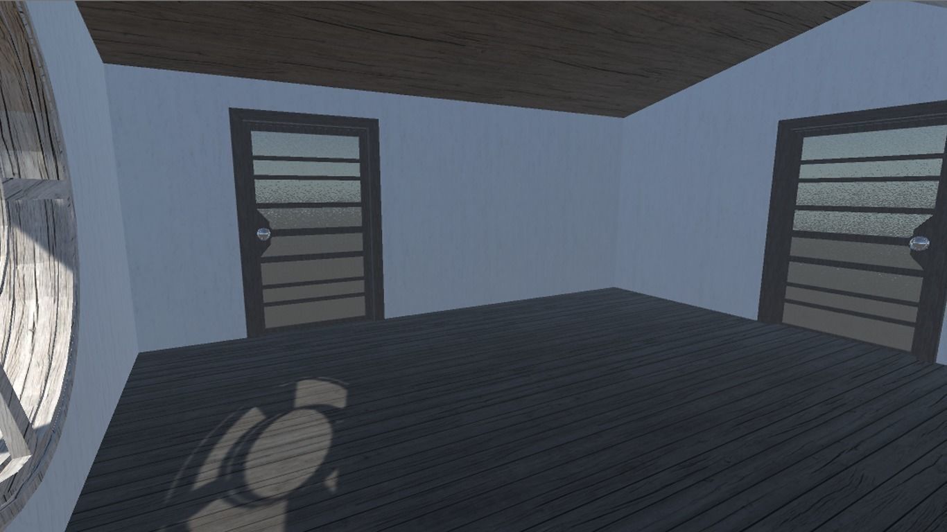 Modern Bungalow for Unity Free 3D model_34