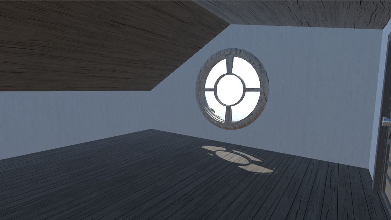 Modern Bungalow for Unity Free 3D model_36