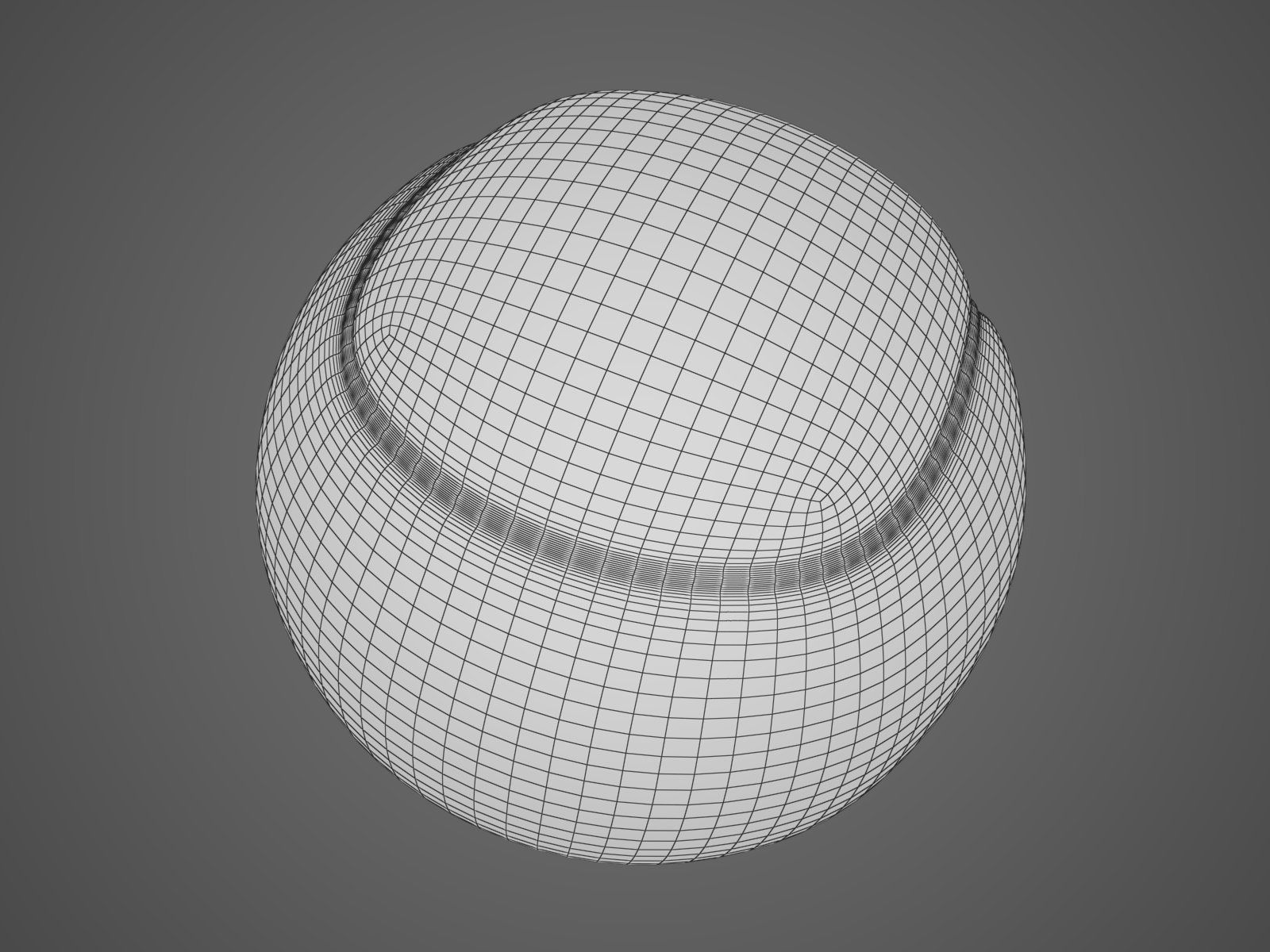 Tennis Ball 3D model_1