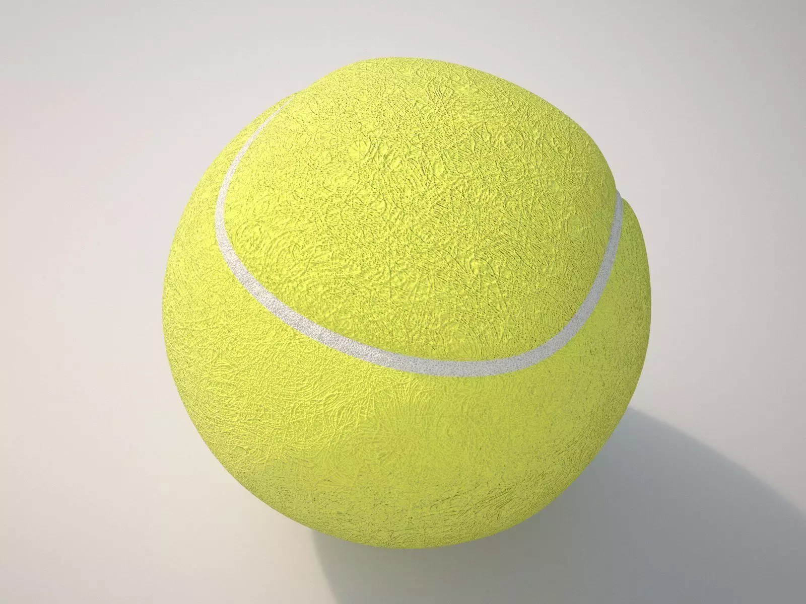 Tennis Ball 3D model_0