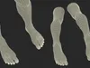 Realistic Human Male Legs Rigged for Maya 3D model rigged | CGTrader