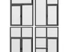 Windows and Doors Set 8 3D model | CGTrader