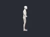 Human Skeleton and Nervous System - AI Generated 3D model | CGTrader
