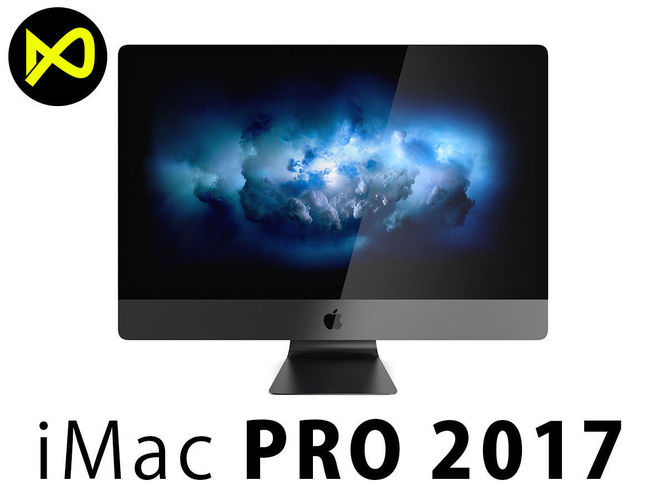 Apple iMac Pro 27-inch 2017 Monitor 3D model