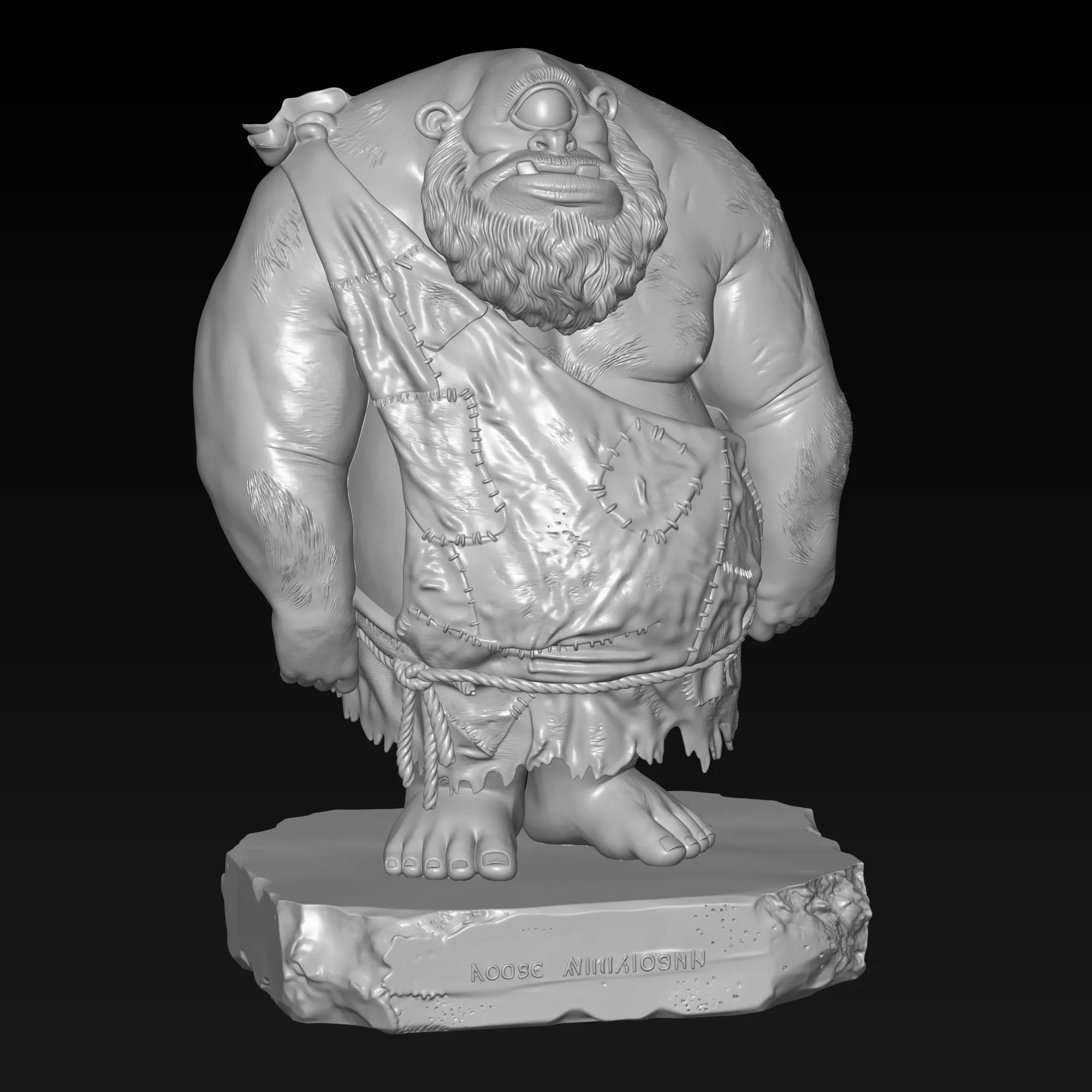 Cyclops 3D STL File Minions and Monsters Character 3D model 3D ...