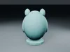 Rounded Low-Poly Owl Character 3D model | CGTrader