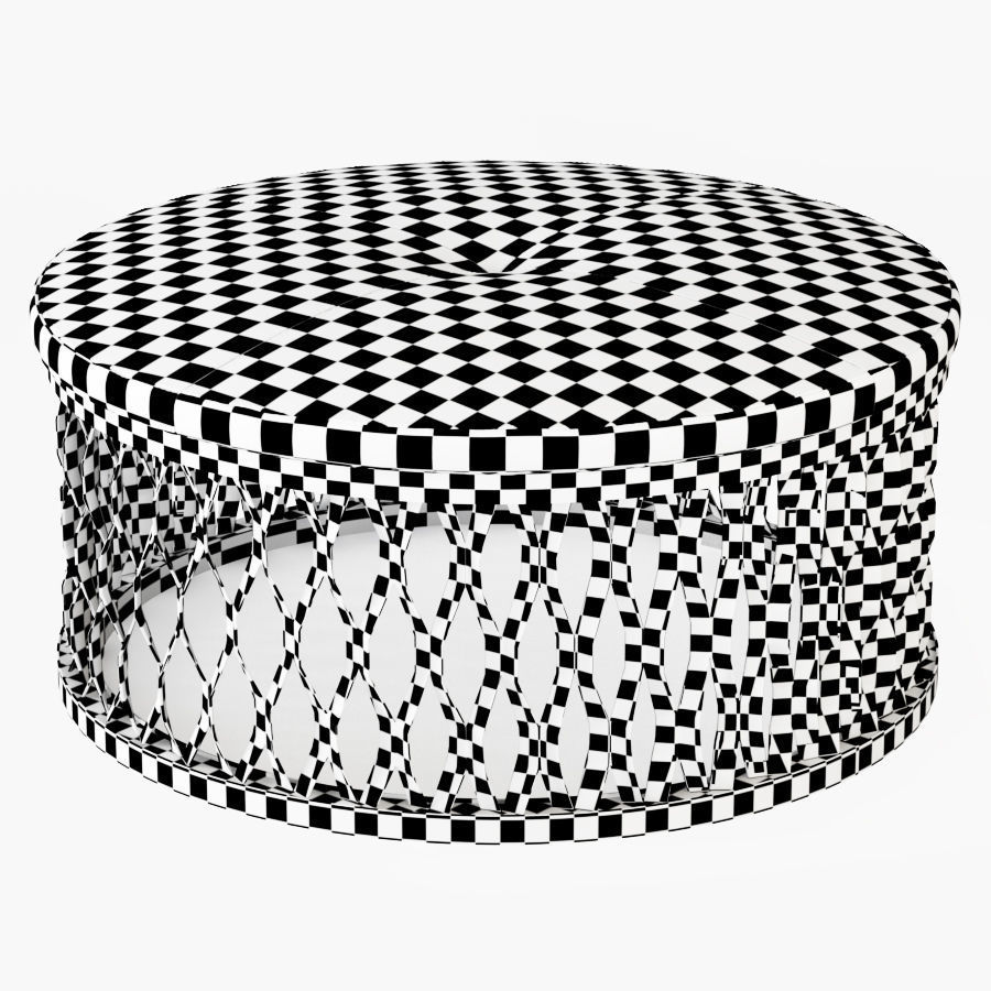 Pouf Steelo 3D model_5