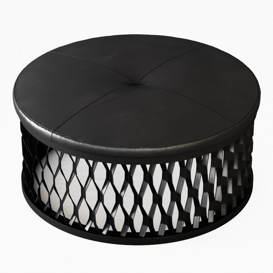 Pouf Steelo 3D model_2