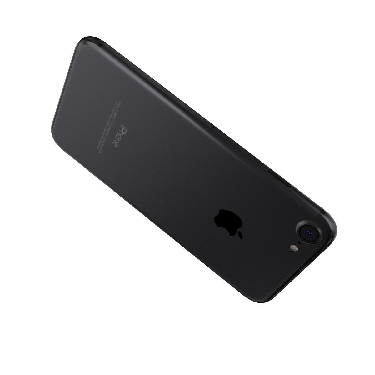 Apple iPhone 7 Matte Black 3D model_7