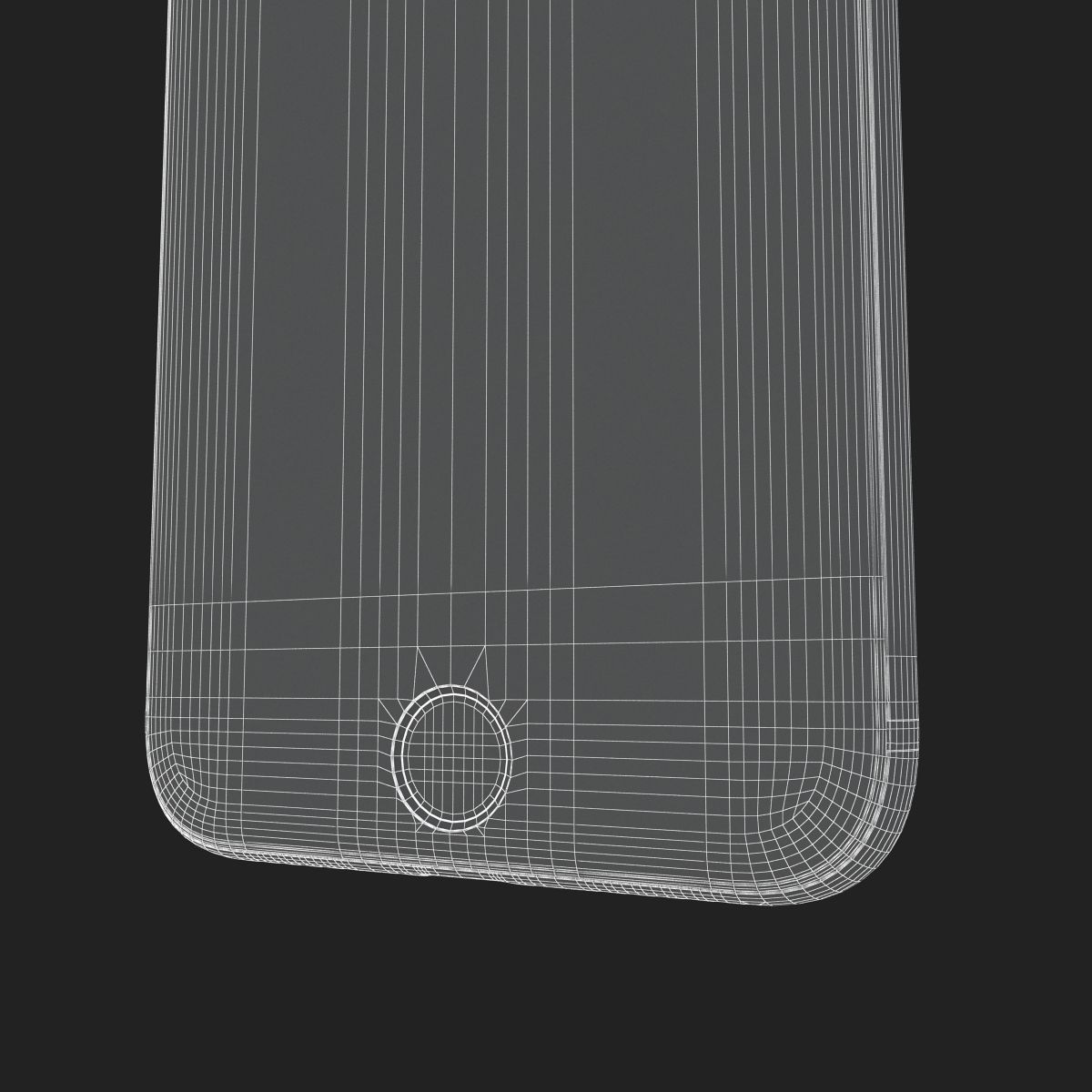 Apple iPhone 7 Matte Black 3D model_17