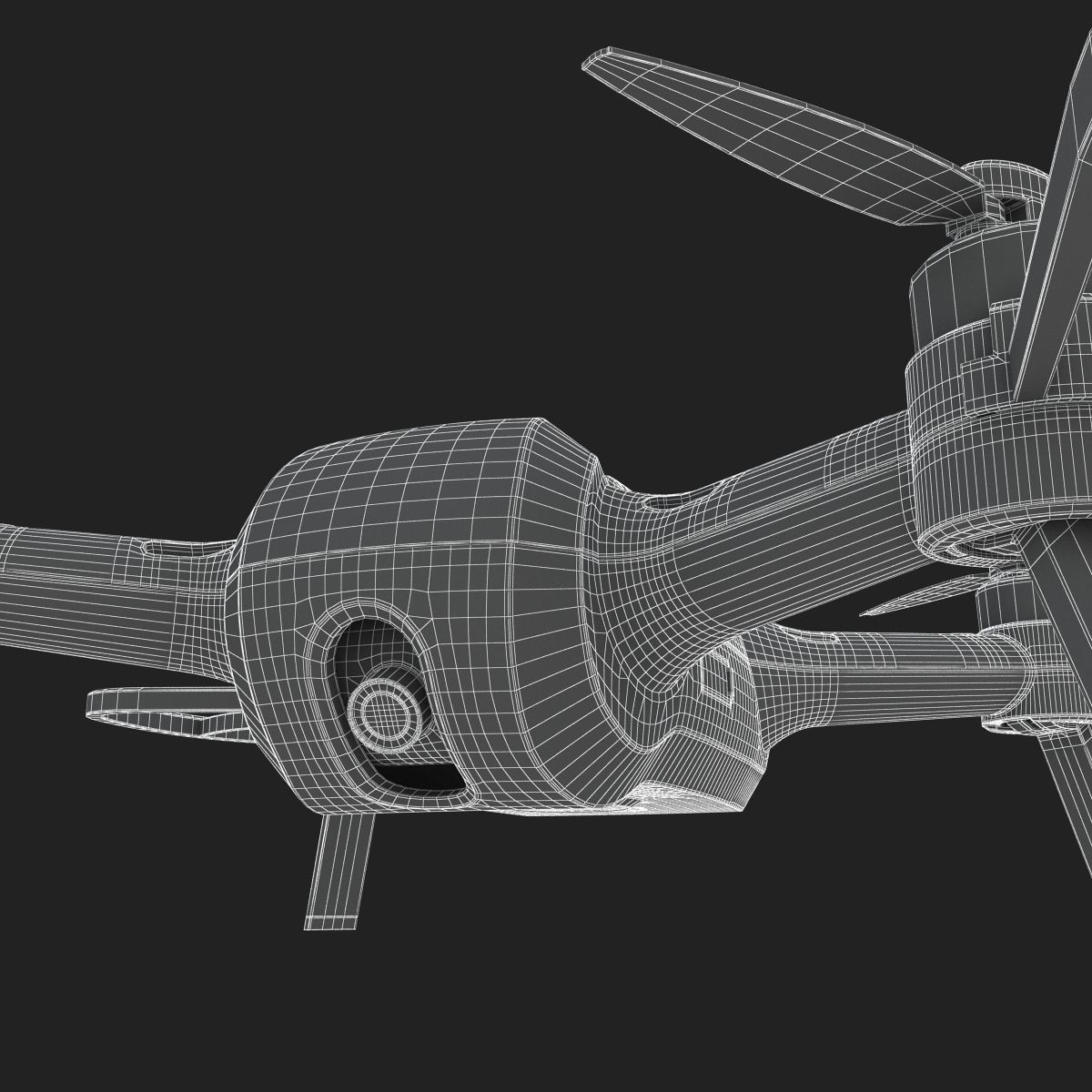 Yuneec Breeze 4K Drone 3D model_20