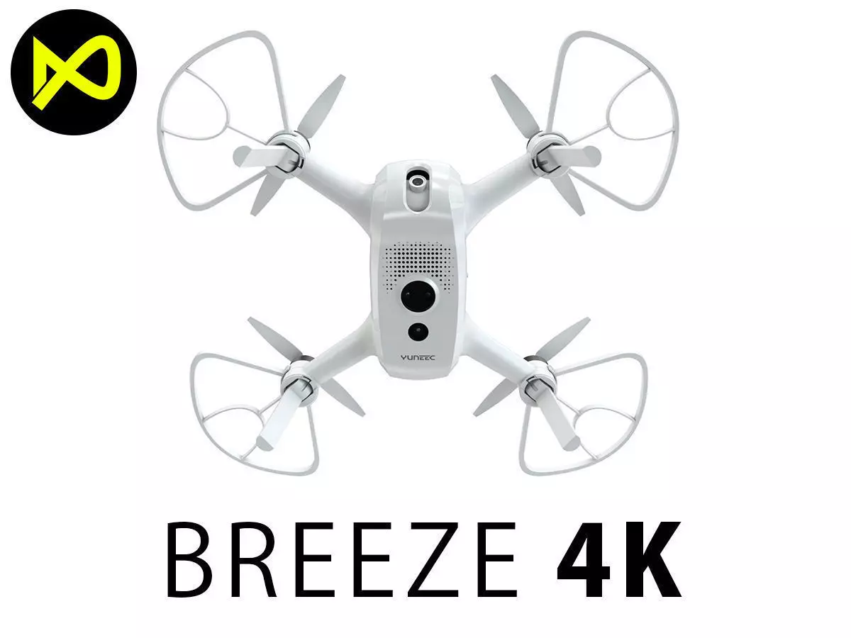 Yuneec Breeze 4K Drone 3D model_0