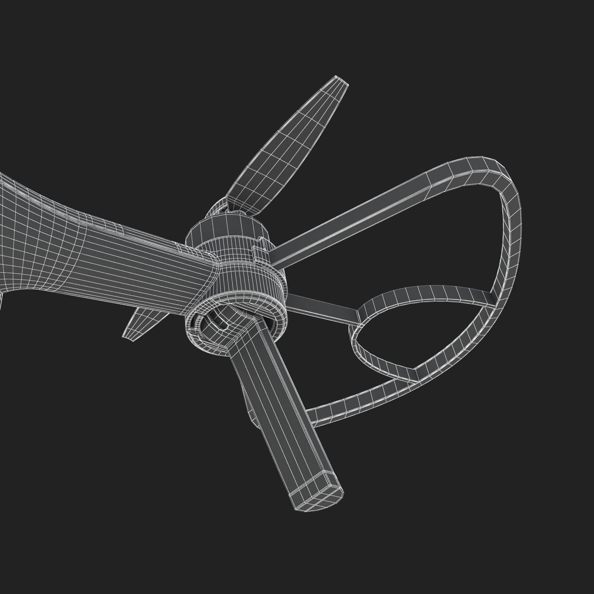 Yuneec Breeze 4K Drone 3D model_25