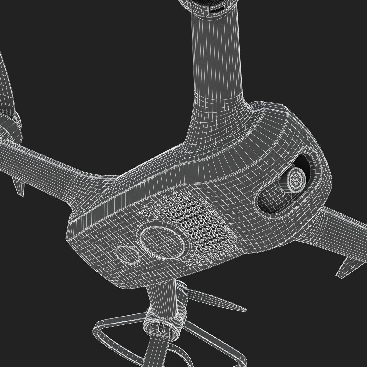 Yuneec Breeze 4K Drone 3D model_16