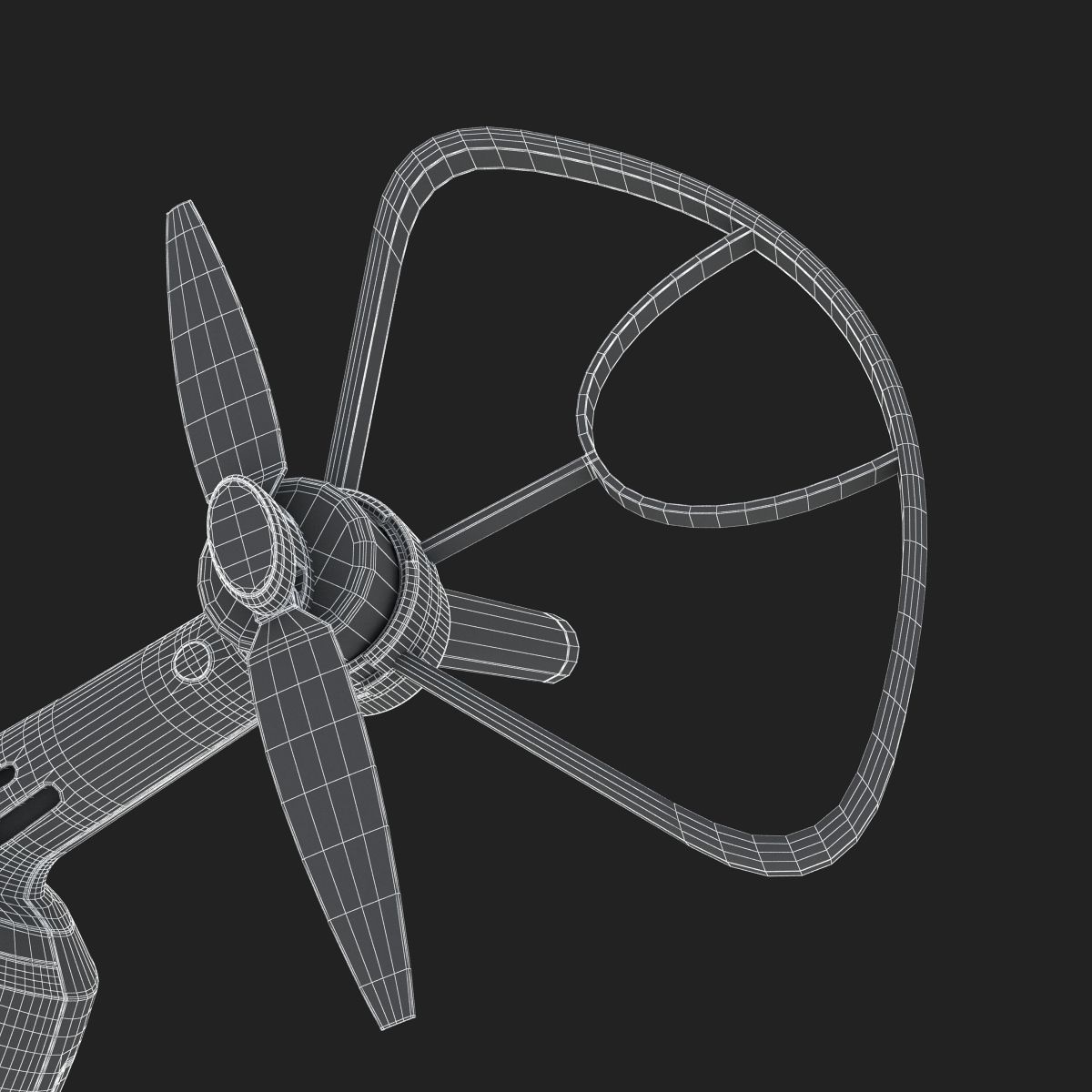 Yuneec Breeze 4K Drone 3D model_26