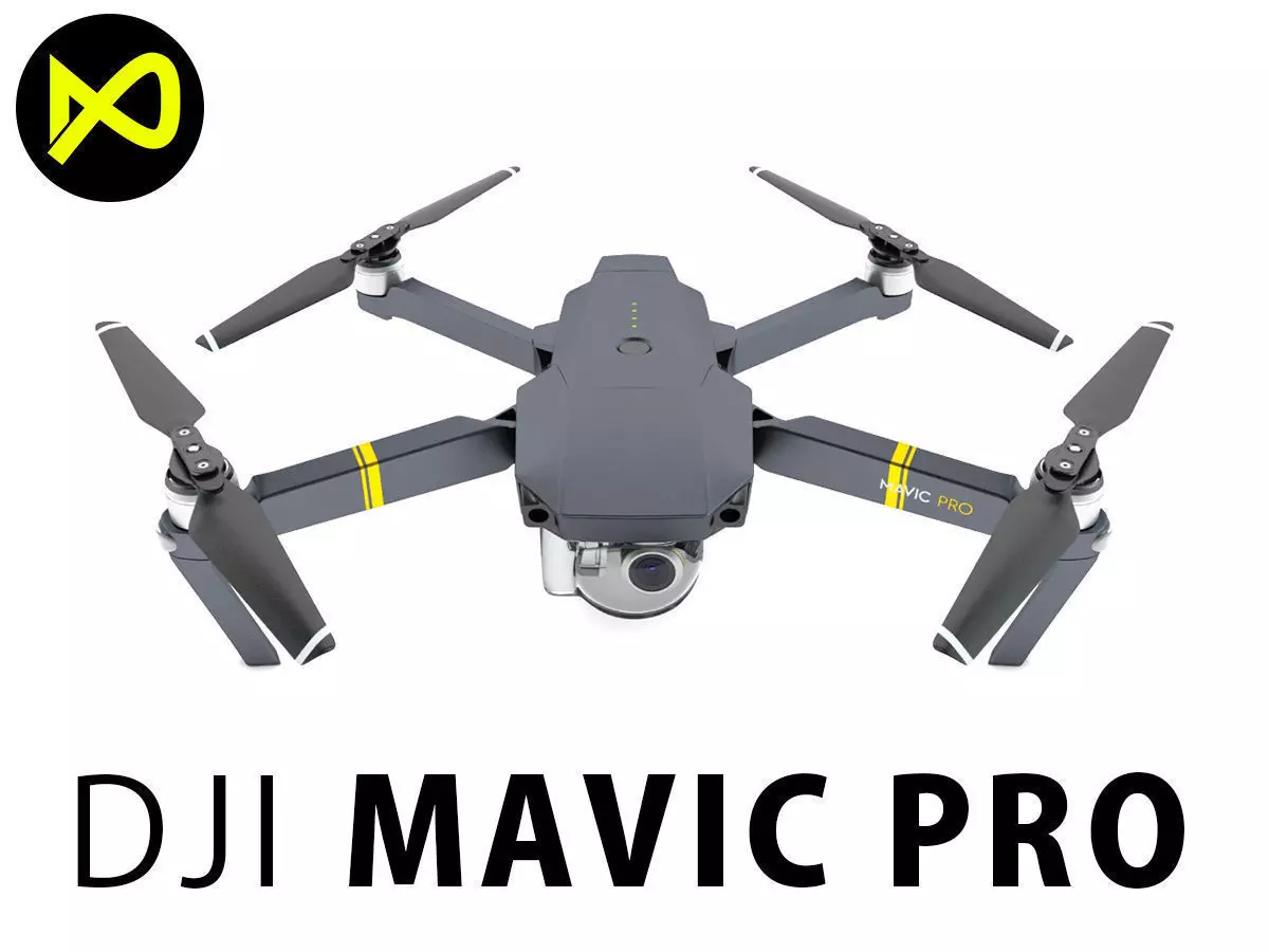 DJI Mavic PRO Mini Drone 3D model_0