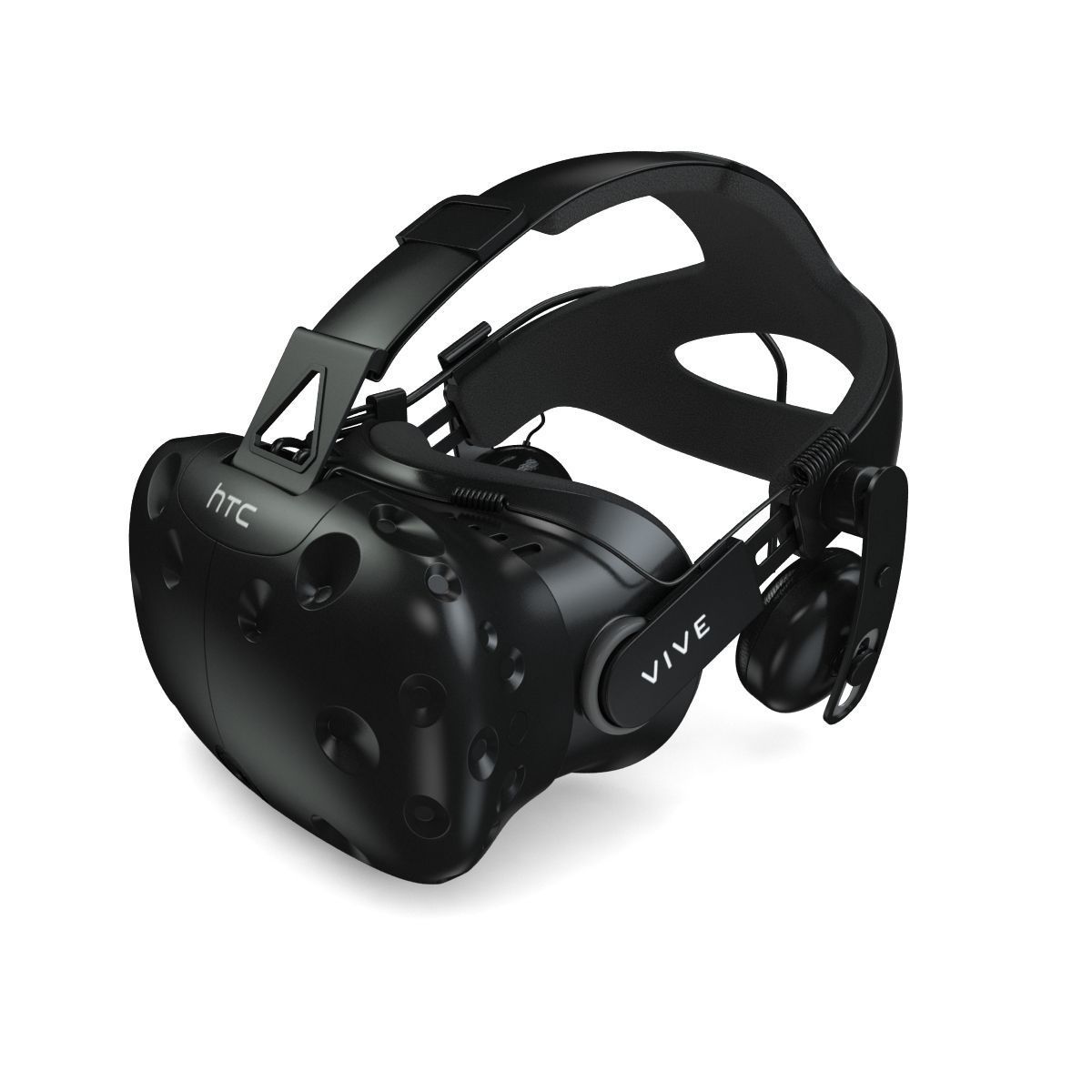 HTC Vive Deluxe Audio Strap Headsets 3D model_3