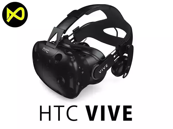 HTC Vive Deluxe Audio Strap Headsets 3D model