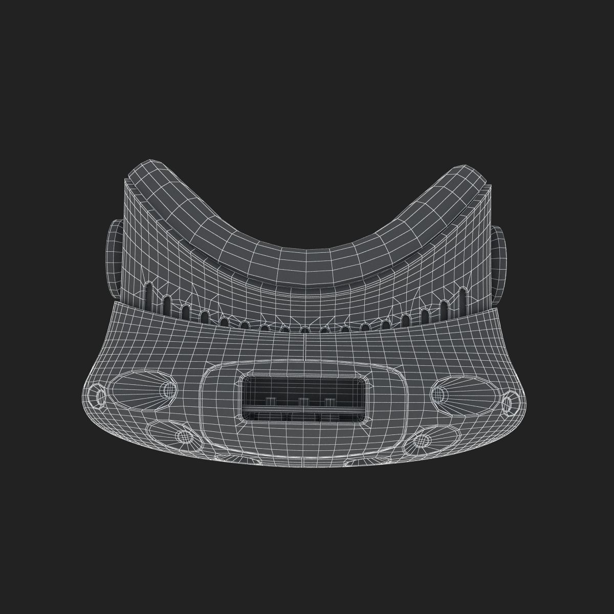 HTC Vive Deluxe Audio Strap Headsets 3D model_21