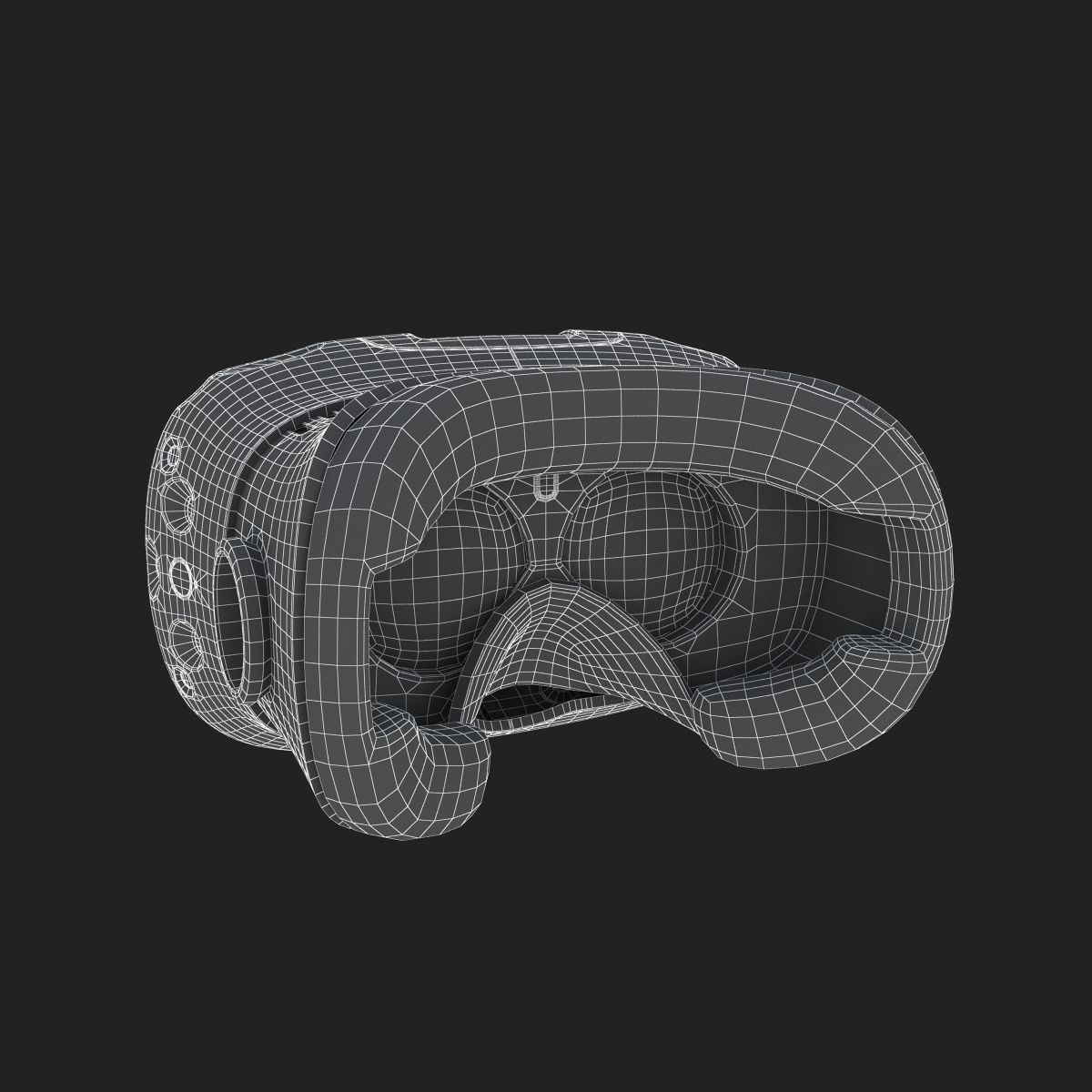 HTC Vive Deluxe Audio Strap Headsets 3D model_22