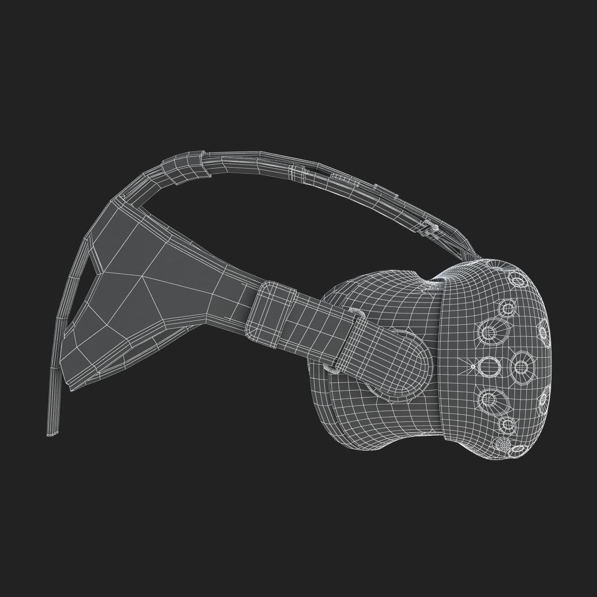 HTC Vive Headset 3D model_12