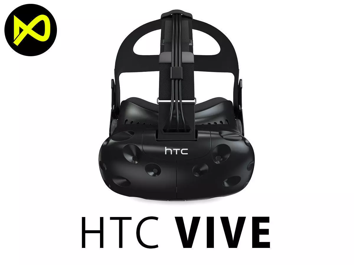 HTC Vive Headset 3D model_0