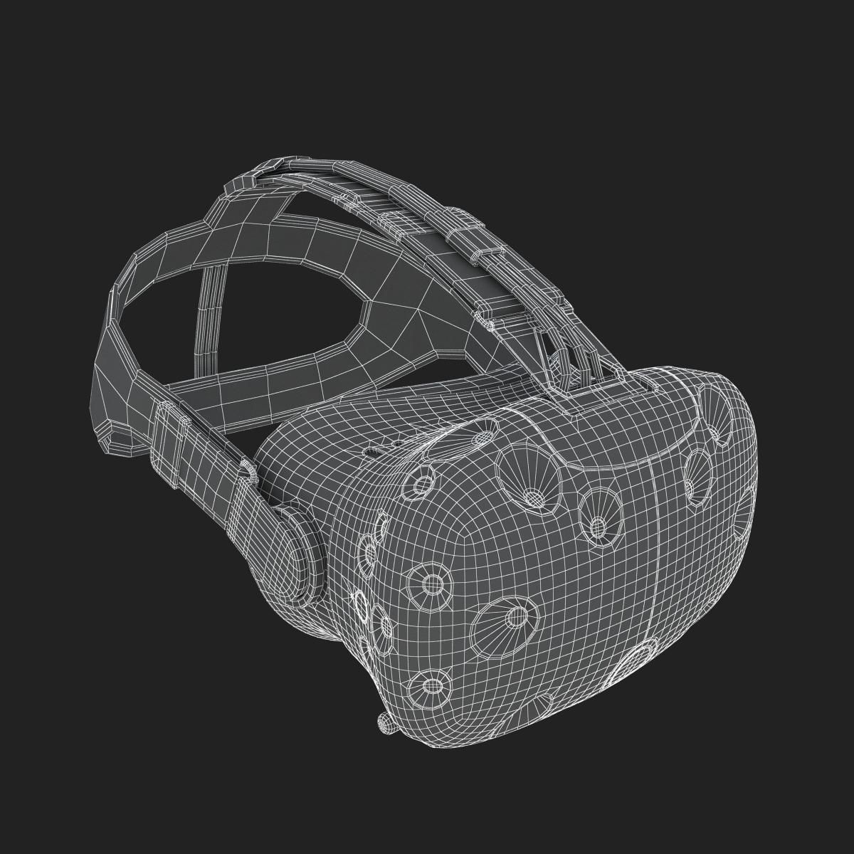 HTC Vive Headset 3D model_14