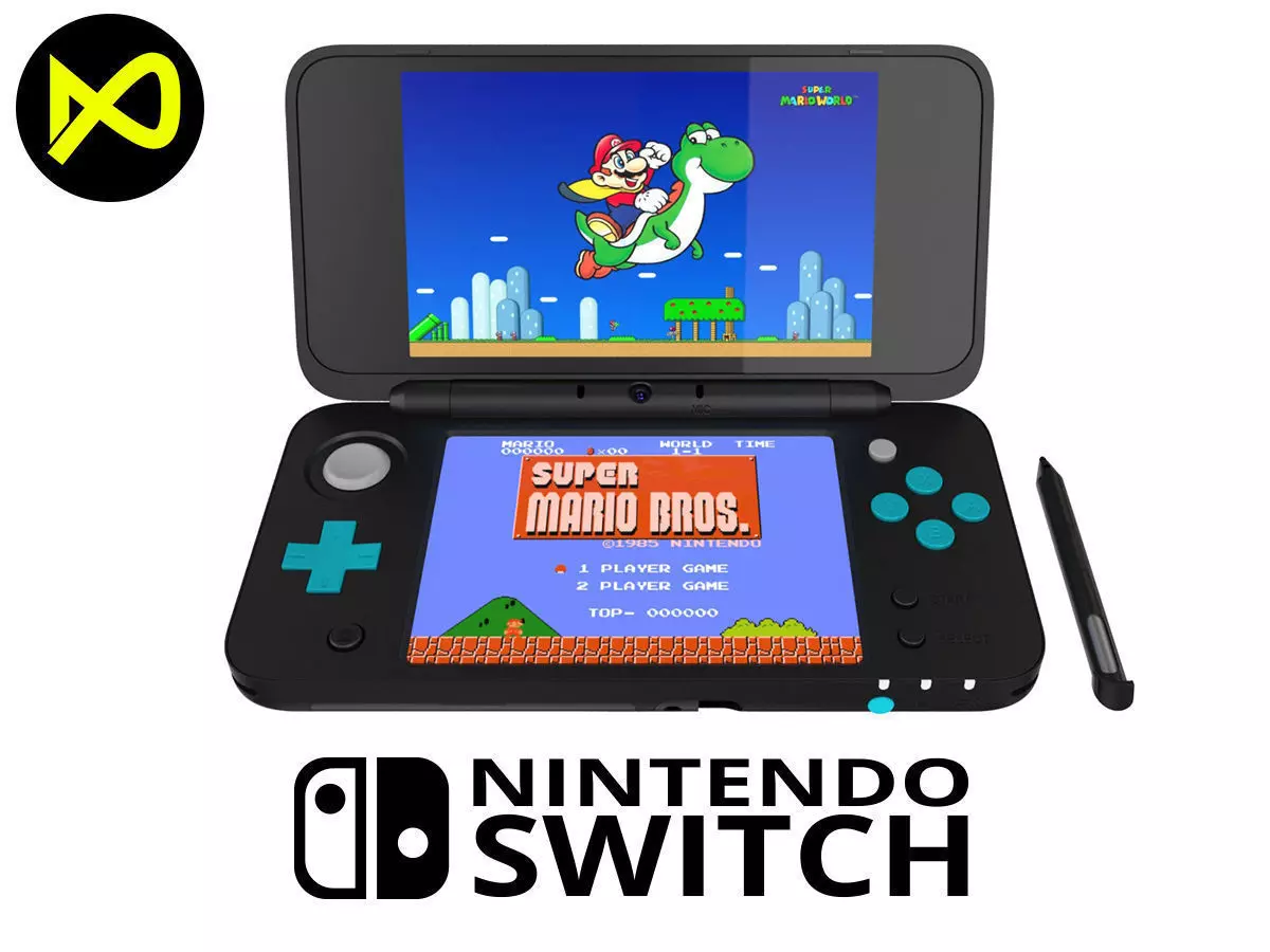 New Nintendo 2DS XL 2017 3D model | CGTrader