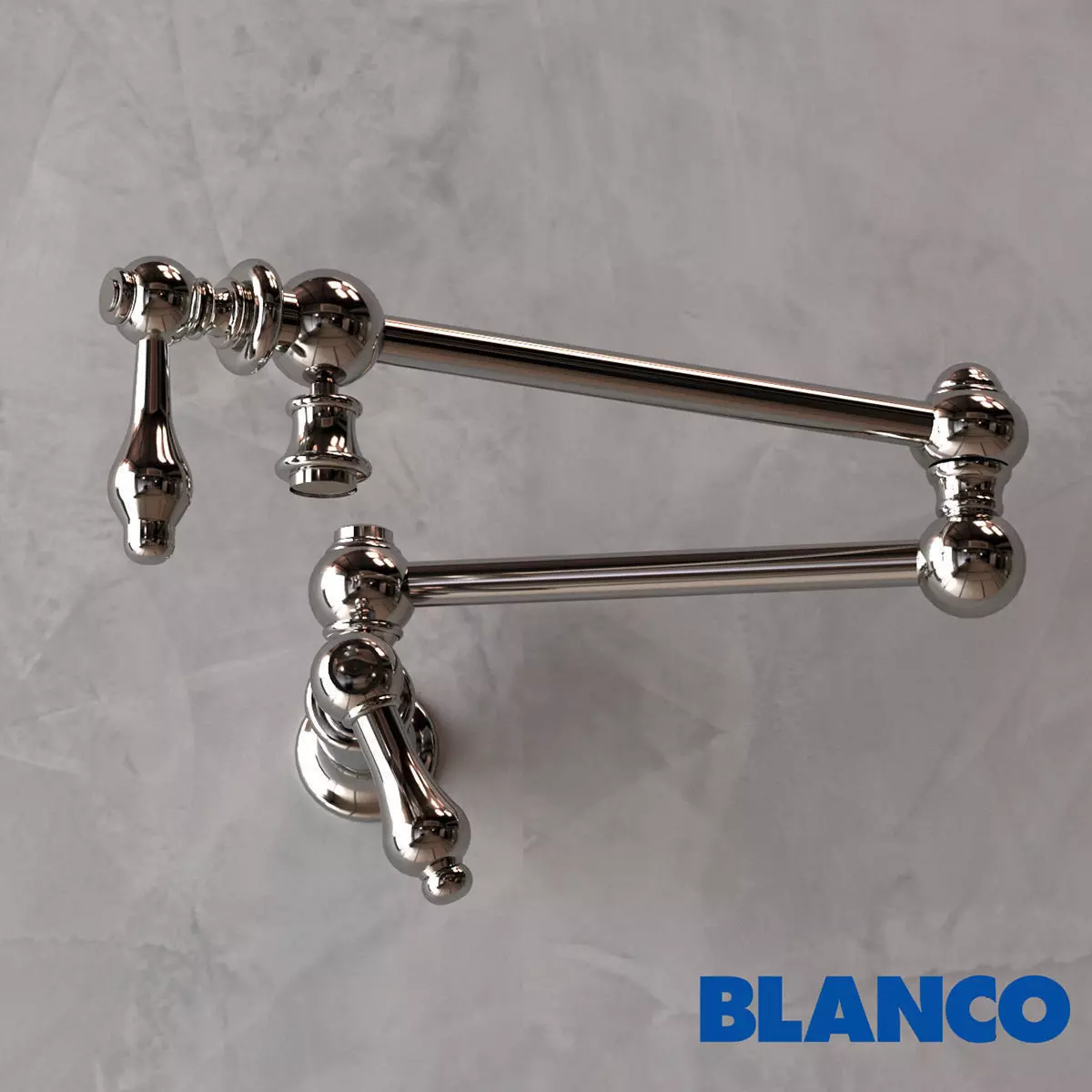 Blanco Grace Wall Mounted Pot Filler 3D model