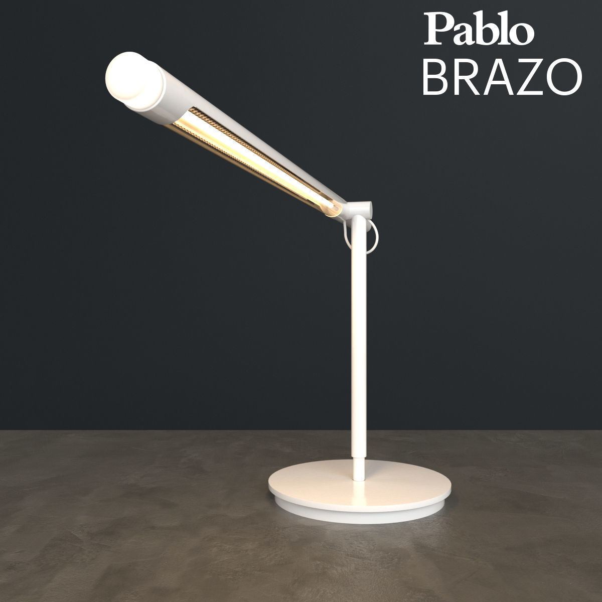 3d Pablo Brazo Table Lamp Cgtrader Pablo Brazo Table Lamp 3d Model Max Fbx 2