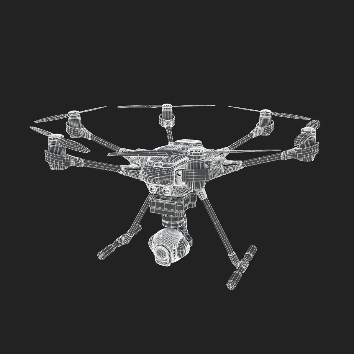 Typhoon H Drone 3D model_21