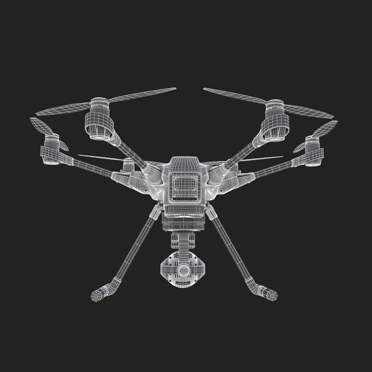 Typhoon H Drone 3D model_24