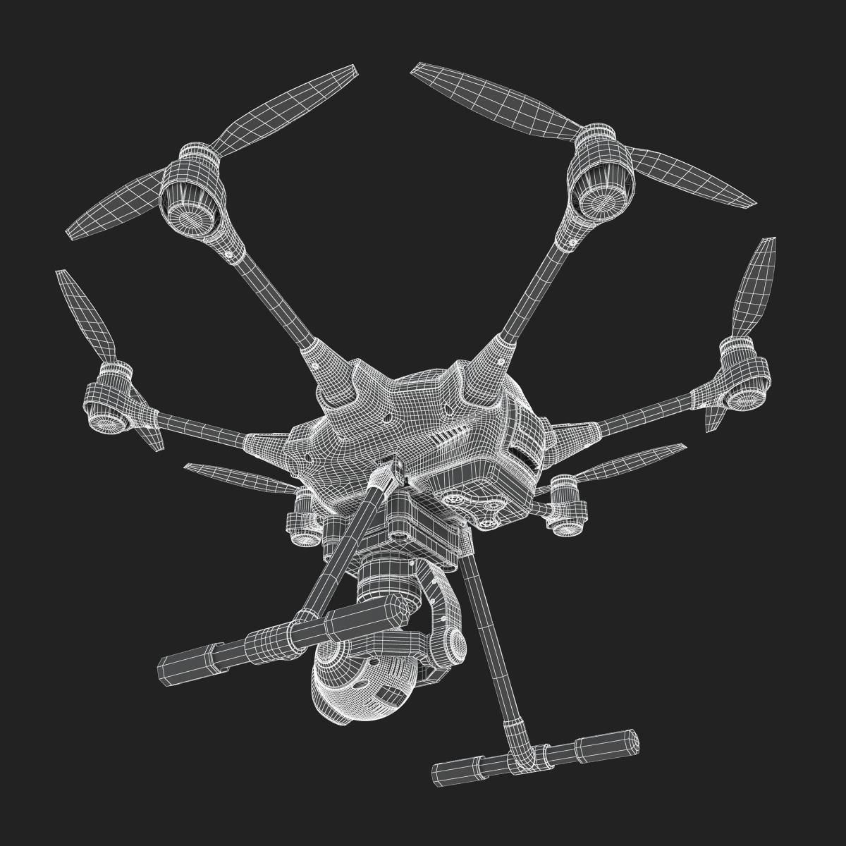 Typhoon H Drone 3D model_25